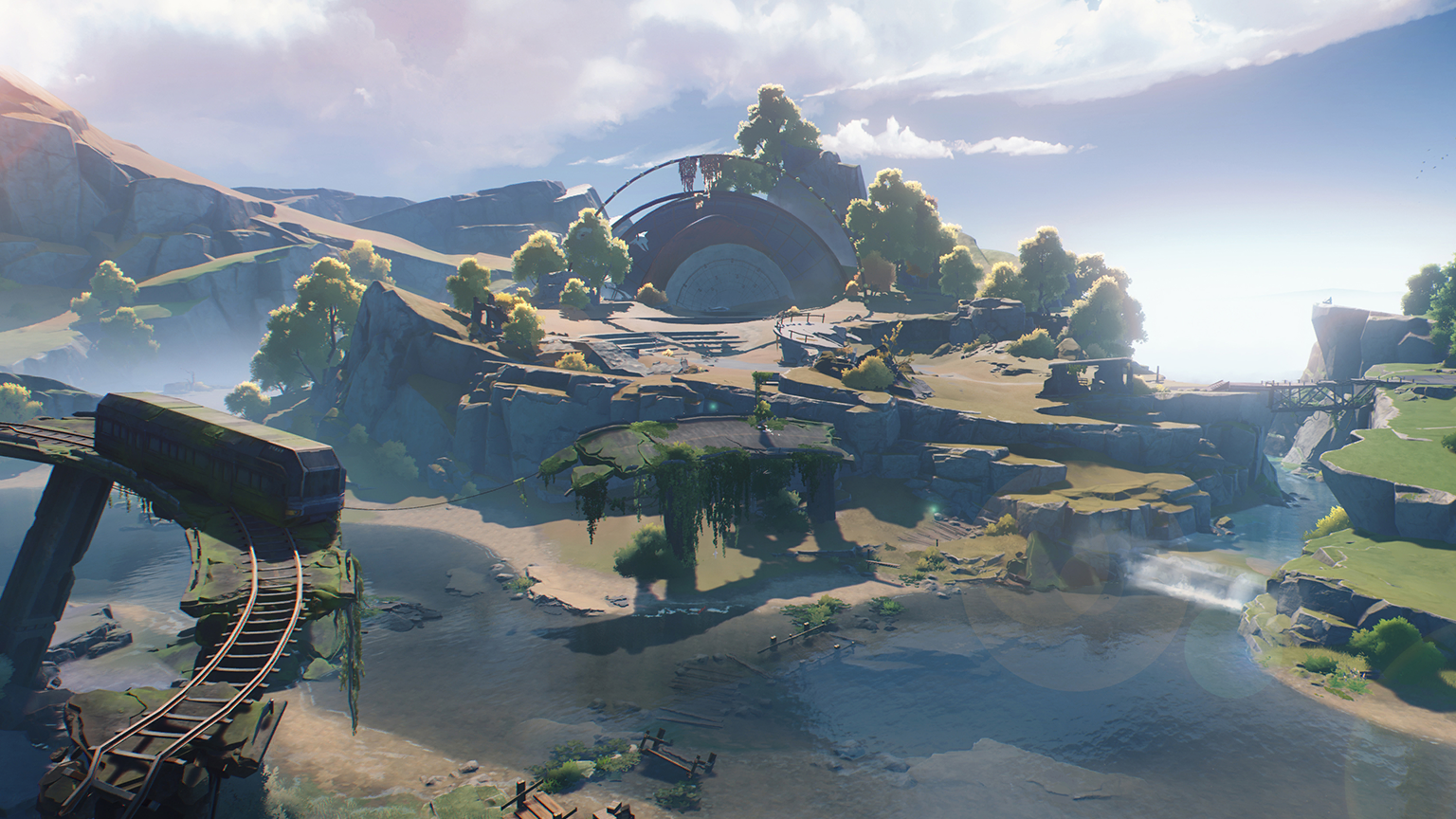 Image of in-game area called Sky Incinerated